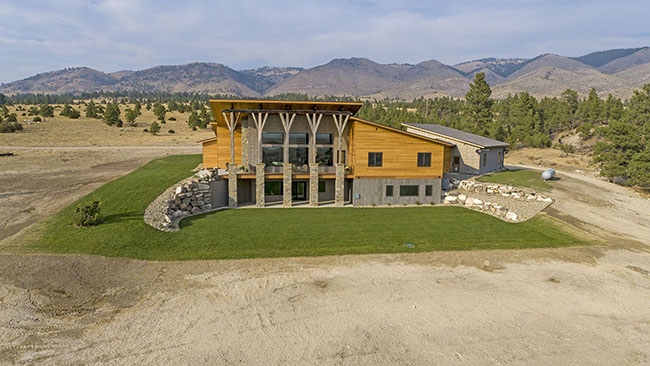 Large Custom Home Canyon Ferry Home