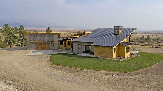 Mt Custom Designed Home Canyon Ferry Home