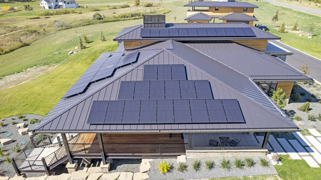 Solar Panels Installed 485 Breeden Dr Bozeman Mt